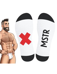 Chaussettes blanches Mstr SneakXX 2