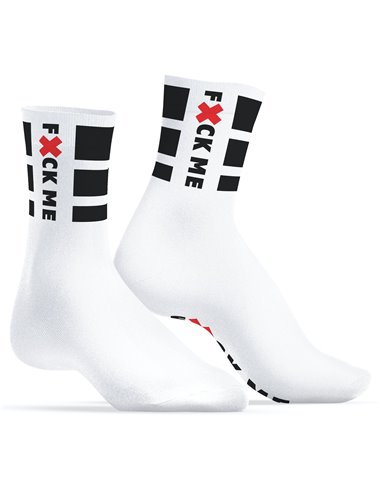 Chaussettes blanches Fuck Me SneakXX