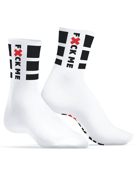 Chaussettes blanches Fuck Me SneakXX