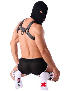 Chaussettes blanches Fuck Me SneakXX 2