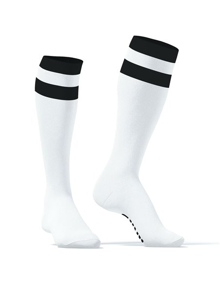 Chaussettes hautes Hard SneakXX Blanc-Noir