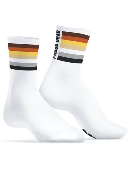 Chaussettes blanches Proud Bear SneakXX