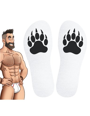Chaussettes blanches Proud Bear SneakXX