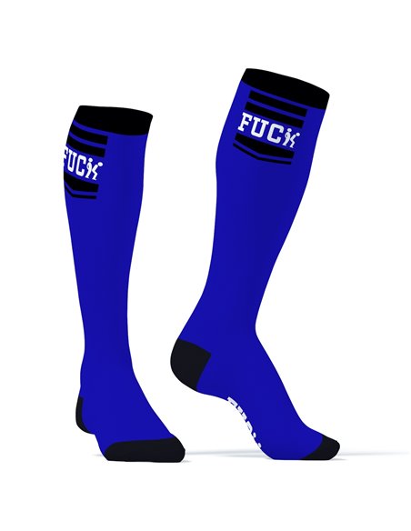 Chaussettes Hautes HANKY FUCK SneakXX Bleues