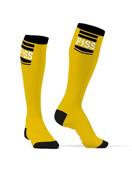 Chaussettes Hautes HANKY PISS SneakXX Jaunes