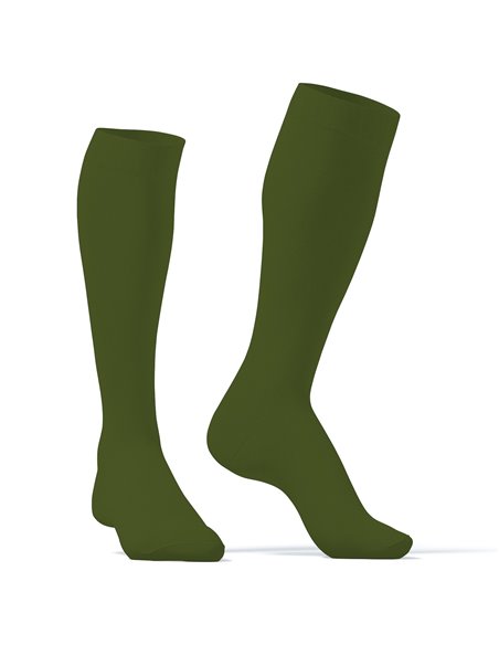 Chaussettes Hautes COLORS SneakXX Vert Kaki