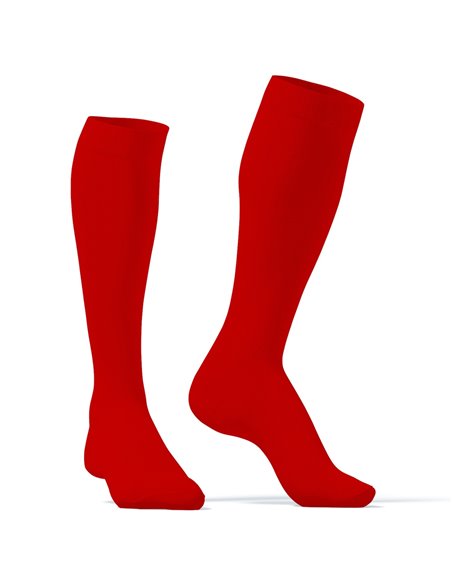 Chaussettes Hautes COLORS SneakXX Rouges