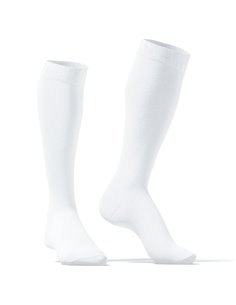 Chaussettes Hautes COLORS SneakXX Blanches