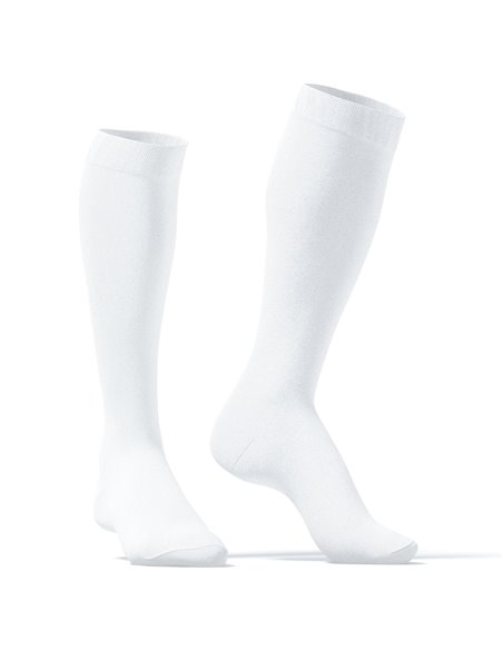 Chaussettes Hautes COLORS SneakXX Blanches