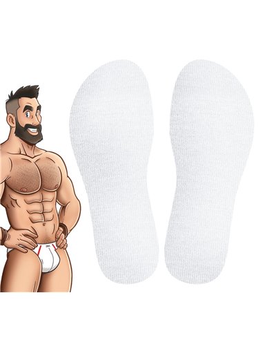 Chaussettes Hautes COLORS SneakXX Blanches