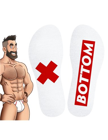 Chaussettes Stripe Bottom SneakXX