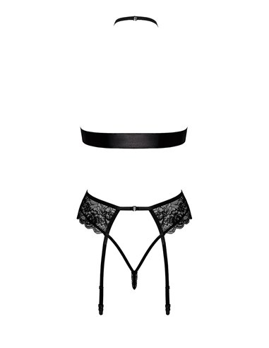 Ensemble Bondage Black Set 4 pièces Kiss 244 - Kissable