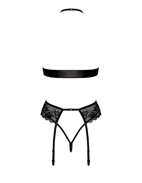 Ensemble Bondage Black Set 4 pièces Kiss 244 - Kissable