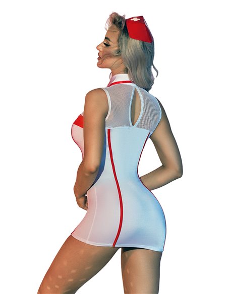 Costume infirmière sexy 4 pièces