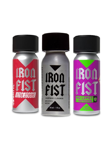 Pack 3 Poppers Iron Fist