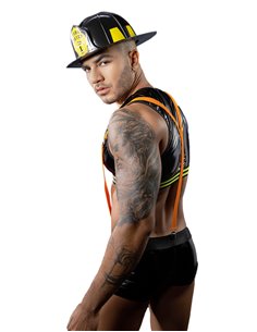 Costume pompier sexy 4 pièces - J Lingerie 2