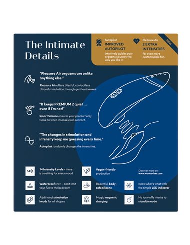 Womanizer Premium 2 - Bleu