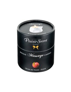 Bougie de massage - Pêche 2