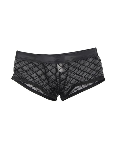 Boxer noir transparent