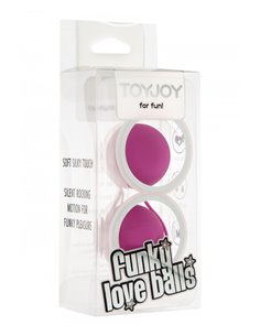Funky Love Balls - fuchsia 2