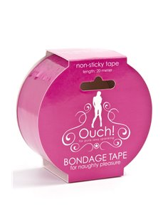 Ruban de bondage 20 m - rose 2