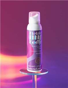 Mousse massage crépitante - fraise 2