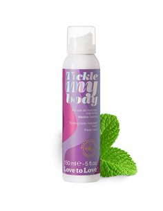 Mousse massage crépitante - menthe