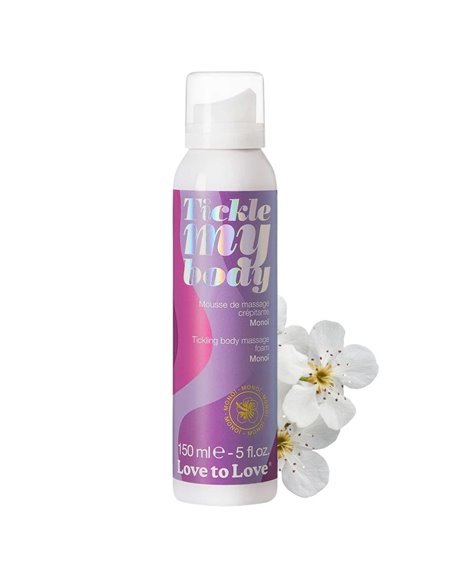 Mousse massage crépitante - monoï