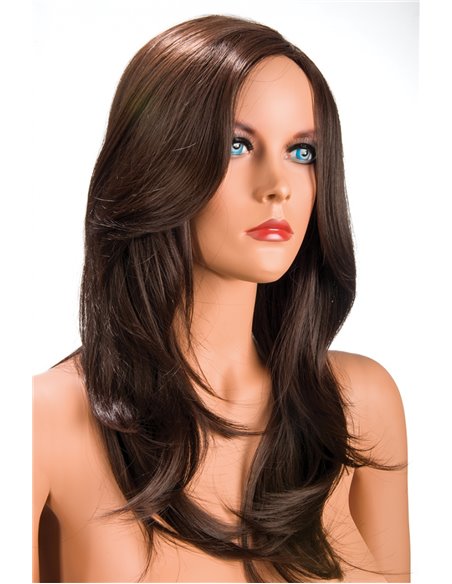 Perruque Olivia châtain