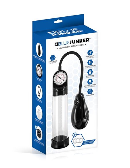 Pompe à pénis automatique avec manomètre