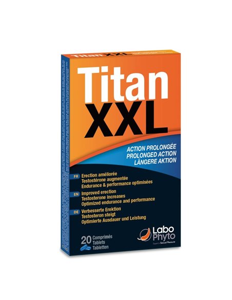 Titan XXL (20 comprimés) - stimulant sexuel