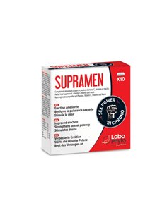 Supramen (10 gélules) - Aphrodisiaque - face arrière boite