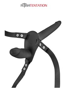 Double gode ceinture noir - Fetish Tentation 2