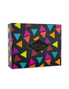 Coffret 3 plugs anal Bibi Twin - noir 2