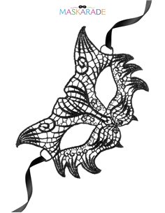 Loup broderie souple Nuit 2