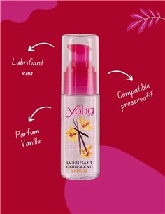 Lubrifiant parfumé vanille 50ml - Yoba 2