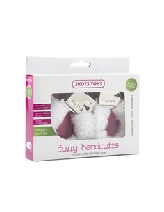 Menottes fourrure Shots - blanc 2