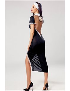 Déguisement sexy de nonne 2