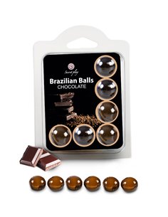 6 Brazilian Balls - chocolat