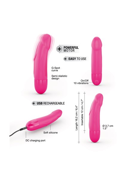 Vibro rechargeable Real Vibration rose S 2.0 - Dorcel