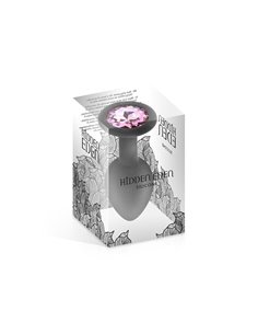 Plug bijou silicone noir S - Hidden Eden 2