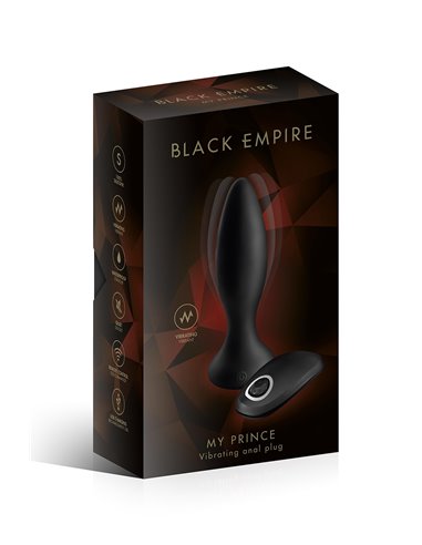 Plug anal vibrant télécommandé - Black Empire