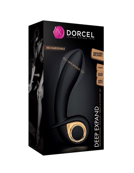 Vibromasseur gonflable Deep Expand - Dorcel