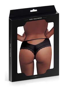 Tanga noir dentelle - Paris Hollywood 2