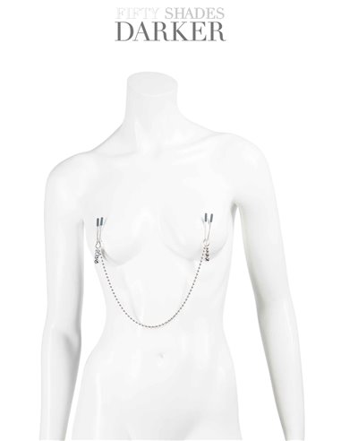 pinces à tétons avec chaine - Fifty shades darker
