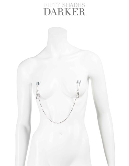 pinces à tétons avec chaine - Fifty shades darker
