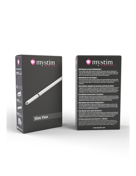 Sonde urétrale électro-stimulation Slim Finn - Mystim
