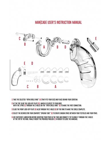 Cage de chasteté 9cm ManCage 02