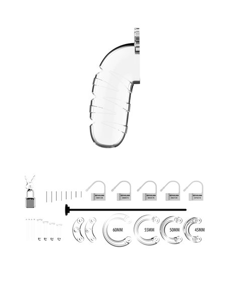5cm avec plug d'urètre - ManCage 17