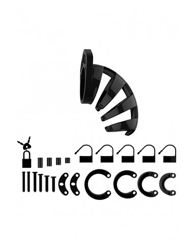 Cage de chasteté 9cm ManCage 02 noir